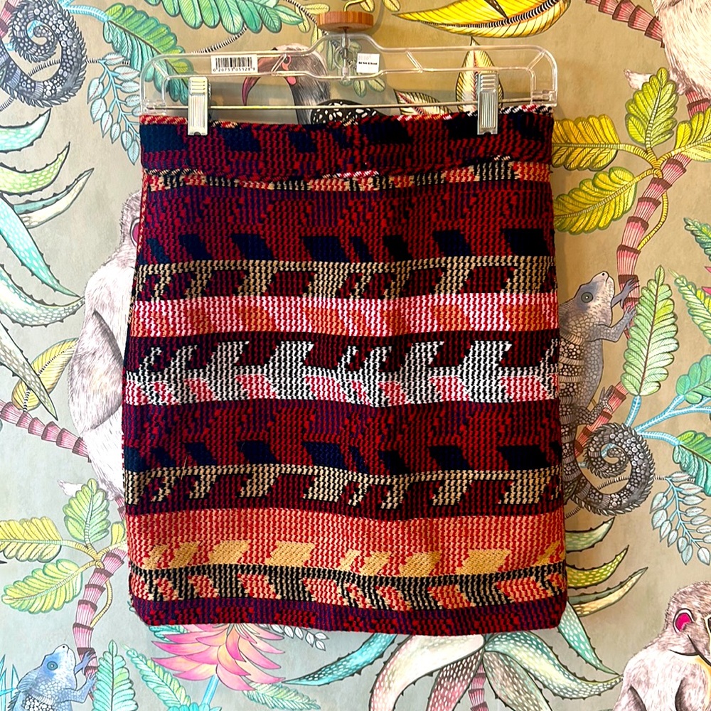 Maje wool skirt